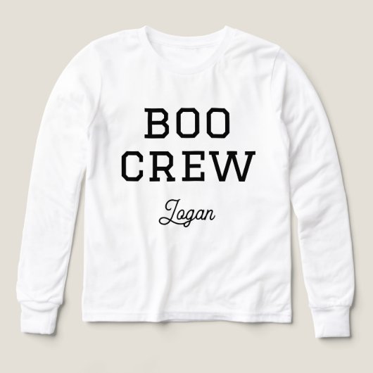 Halloween monogramme de l'équipage de bateau (Motif recto)