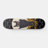 Halloween Monster Bat Skateboard (Horizontaal)