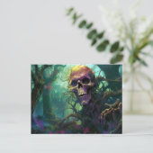 Halloween Monster Briefkaart (Staand voorkant)