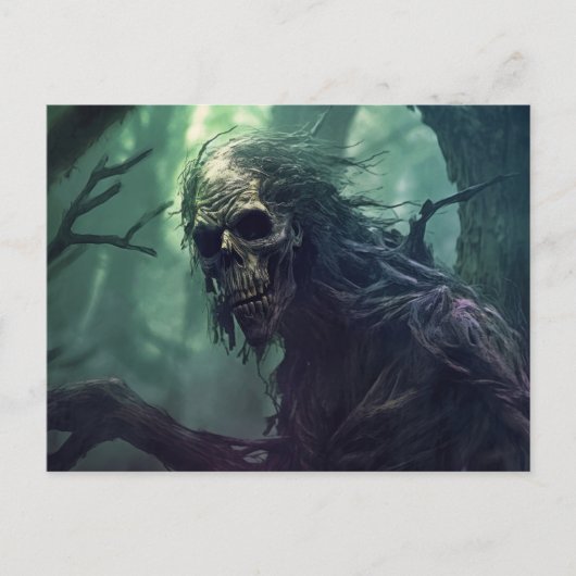 Halloween Monster Briefkaart (Voorkant)