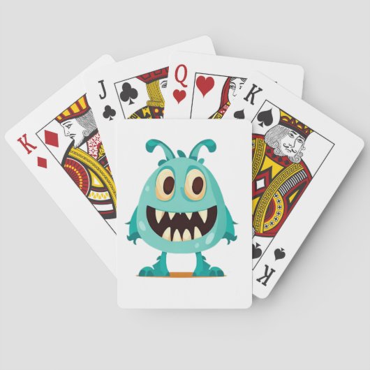 Halloween/Monster/cartoon Pokerkaarten (Achterkant)