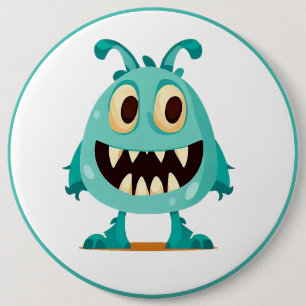 Halloween/Monster/cartoon Ronde Button 6,0 Cm