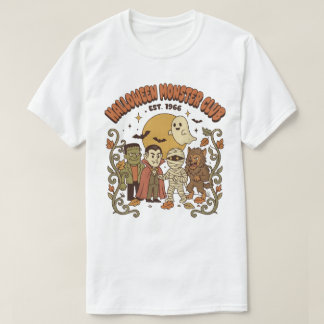 Halloween Monster Club T-shirt