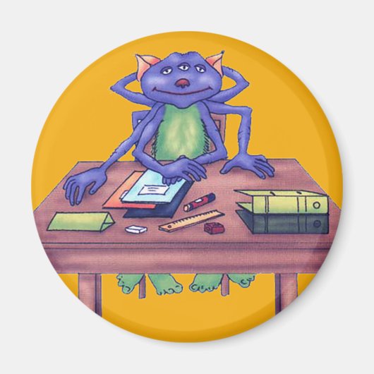 Halloween Monster-Director Magneet (Voorkant)