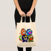 Halloween Monster Friends Tote Bag (Voorkant (product))