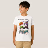 Halloween Monster Gamer T-shirt (Voorkant volledig)