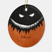 Halloween Monster Keramisch Ornament (Links)