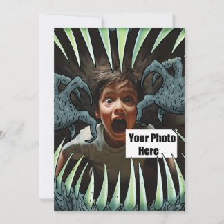  Halloween Monster Mouth Kaart