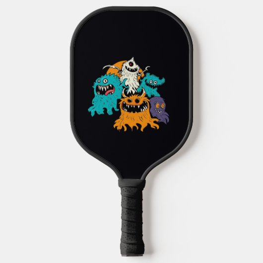 Halloween/Monster/October/Fall  Pickleball Paddle (Voorkant)