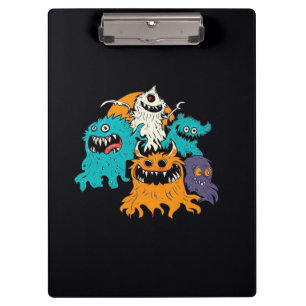 Halloween/Monster/Oktober/Herfst Klembord