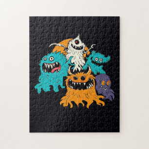 Halloween/Monster/Oktober/Herfst Legpuzzel