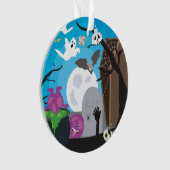 Halloween Monster Scene Ornament (voorkant)