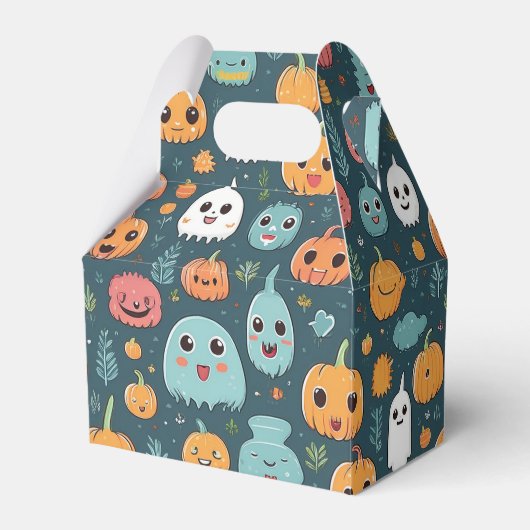 Halloween monsters bedankdoosjes (Voorkant Zijde)