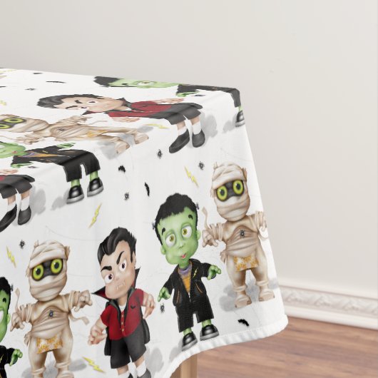 Halloween Monsters Kinder Party Tafelkleed (Voorbeeld)