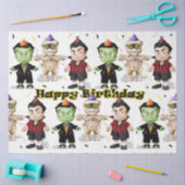 Halloween Monsters Kinderen Verjaardag Tissuepapier (Craft)