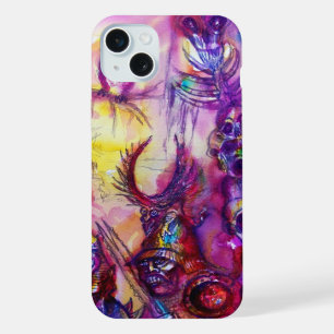 HALLOWEEN MONSTERS / ORK OORLOG Paarse Fantasie iPhone 15 Plus Case