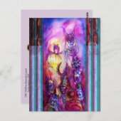 HALLOWEEN MONSTERS/ORK WAR Fantasy Briefkaart (Voorkant / Achterkant)