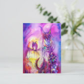 HALLOWEEN MONSTERS/ORK WAR Fantasy Briefkaart (Staand voorkant)