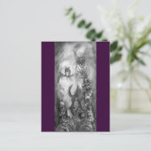 HALLOWEEN MONSTERS/ORK WAR Fantasy Briefkaart (Staand voorkant)