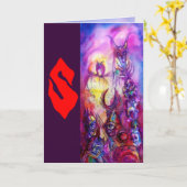 HALLOWEEN MONSTERS/ORK WAR Fantasy Kaart (Gele Bloem)