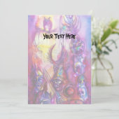 HALLOWEEN MONSTERS/ORK WAR Fantasy Kaart (Staand voorkant)