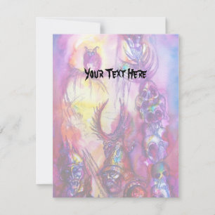 HALLOWEEN MONSTERS/ORK WAR Fantasy Kaart