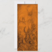 HALLOWEEN MONSTERS/ORK WAR Fantasy Kaart (Achterkant)