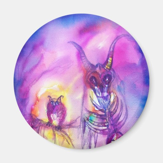 HALLOWEEN MONSTERS/ORK WAR Fantasy Magneet (Voorkant)