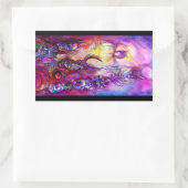 HALLOWEEN MONSTERS/ORK WAR Fantasy Rechthoekige Sticker (Tas)