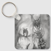 HALLOWEEN MONSTERS/ORK WAR Fantasy Sleutelhanger (Voorkant)