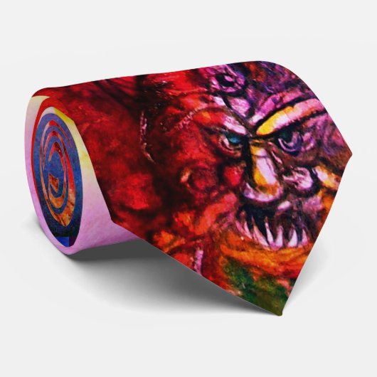 HALLOWEEN MONSTERS/ORK WAR Fantasy Stropdas (Opgerold)