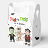 Halloween Monsters Party Bedankdoosjes (Geopend)