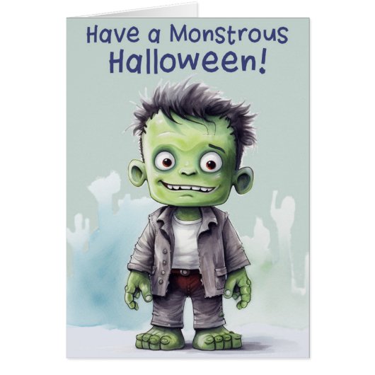 Halloween monstres (Devant)