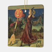  Halloween, mooie dansende heks Keramisch Ornament (Links)