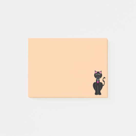 Halloween Mooie Kat Post-it® Notes (Voorkant)
