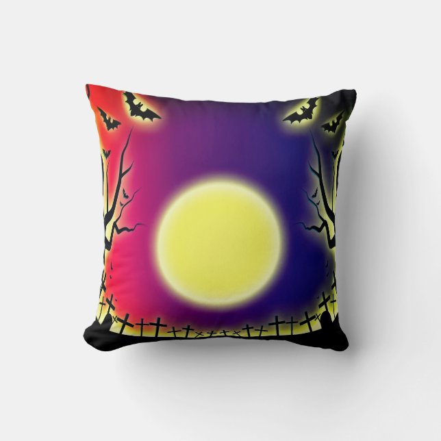 Halloween Moon Kussen (Voorkant)