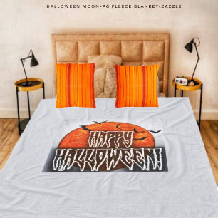 Halloween Moon-PG Fleece Deken