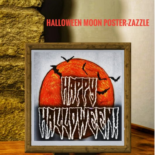 Halloween Moon-PG Perfect Poster