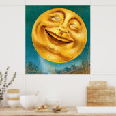 Halloween Moon Poster (Keuken)
