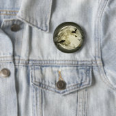 Halloween Moon Ronde Button 5,7 Cm (In situ)