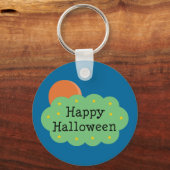 Halloween Moon Sleutelhanger (Voorkant)