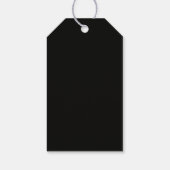 Halloween Moon Spooky Crows Cadeaulabel (Achterkant)