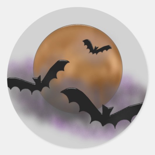 Halloween Moon sticker (Voorkant)
