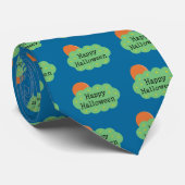 Halloween Moon Stropdas (Opgerold)