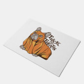 Halloween mops deurmat (Schuin)