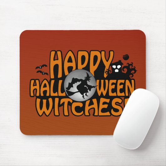 Halloween mousepad muismat (Met muis)