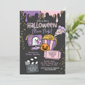 Halloween Movie Night Invitation (Debout devant)