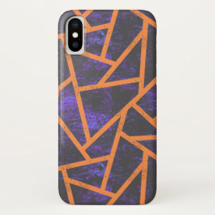 Halloween mozaïekrob iPhone x hoesje