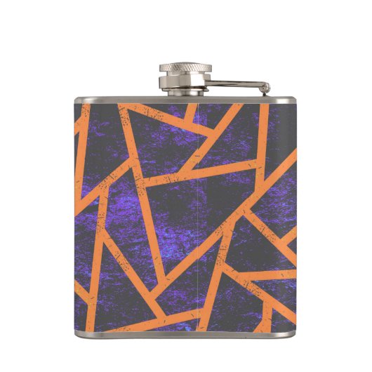 Halloween mozaïekrob heupfles (Achterkant)