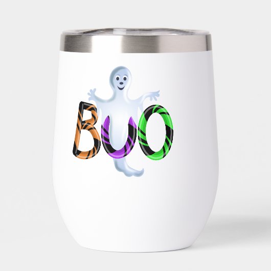 Halloween Mug 3D bonbon BOO fantôme (Arrière)